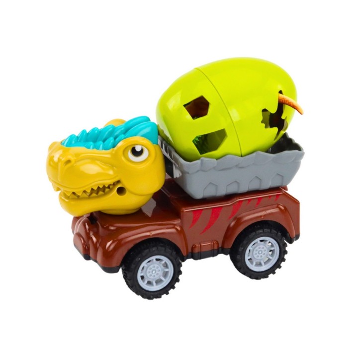 Carros Dinosaurios Huevos Juguete Interactivo X 4 Unidades