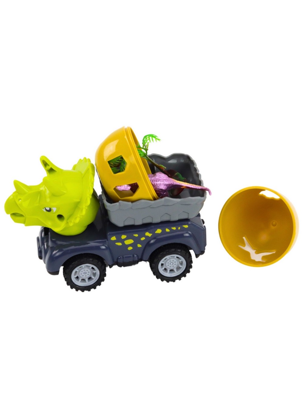 Carros Dinosaurios Huevos Juguete Interactivo X 4 Unidades