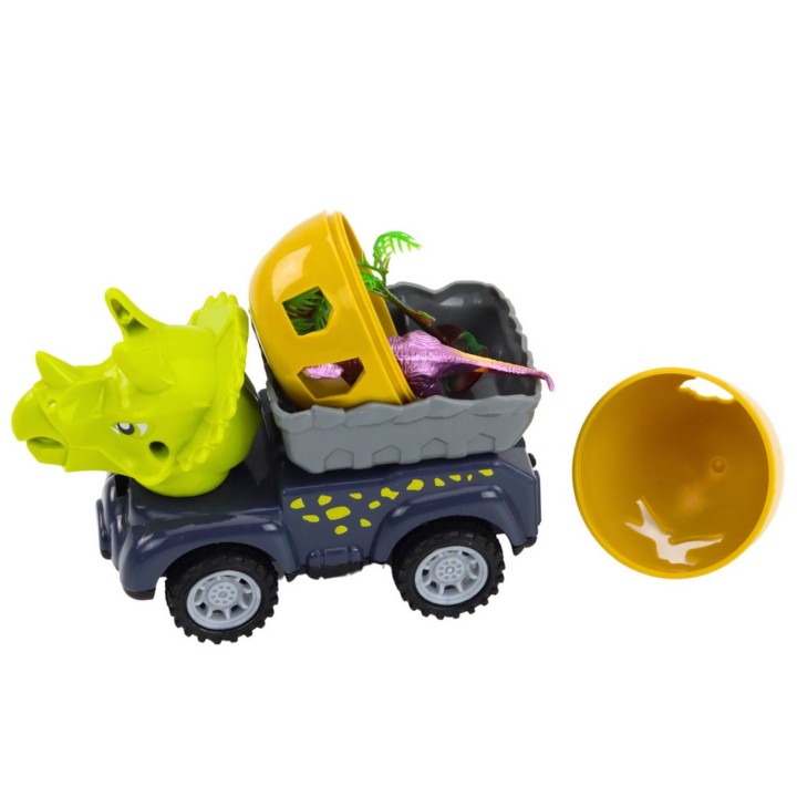 Carros Dinosaurios Huevos Juguete Interactivo X 4 Unidades