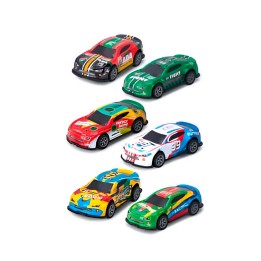Carro Rally De Impulso Speed Juguete Niño X 6 Unidades