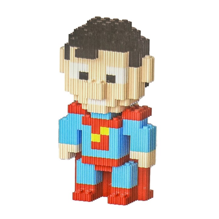 Superman Comics Juguete Armable Armatodo Construcción Niños