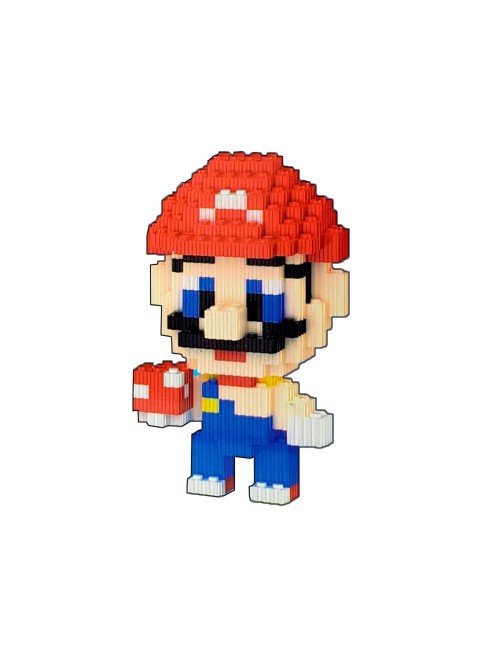 Super Mario Bros Juguete Armable Armatodo Construcción Niños
