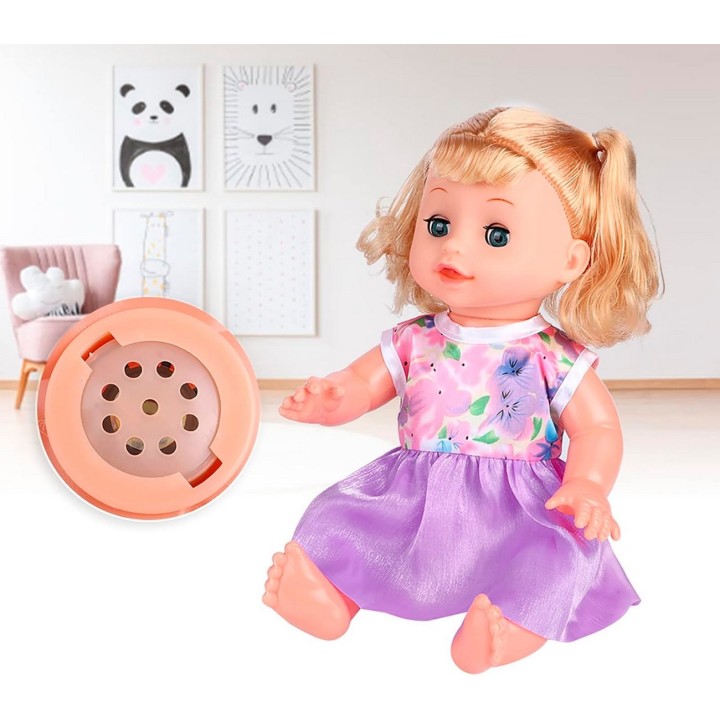 Muñeco Bebe Tetero Pañal Utencilios Vacinilla Juguete Niñas