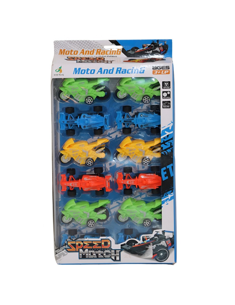 Carro F1 Formula 1 Moto Juguete Interactivo X 12 Unidades