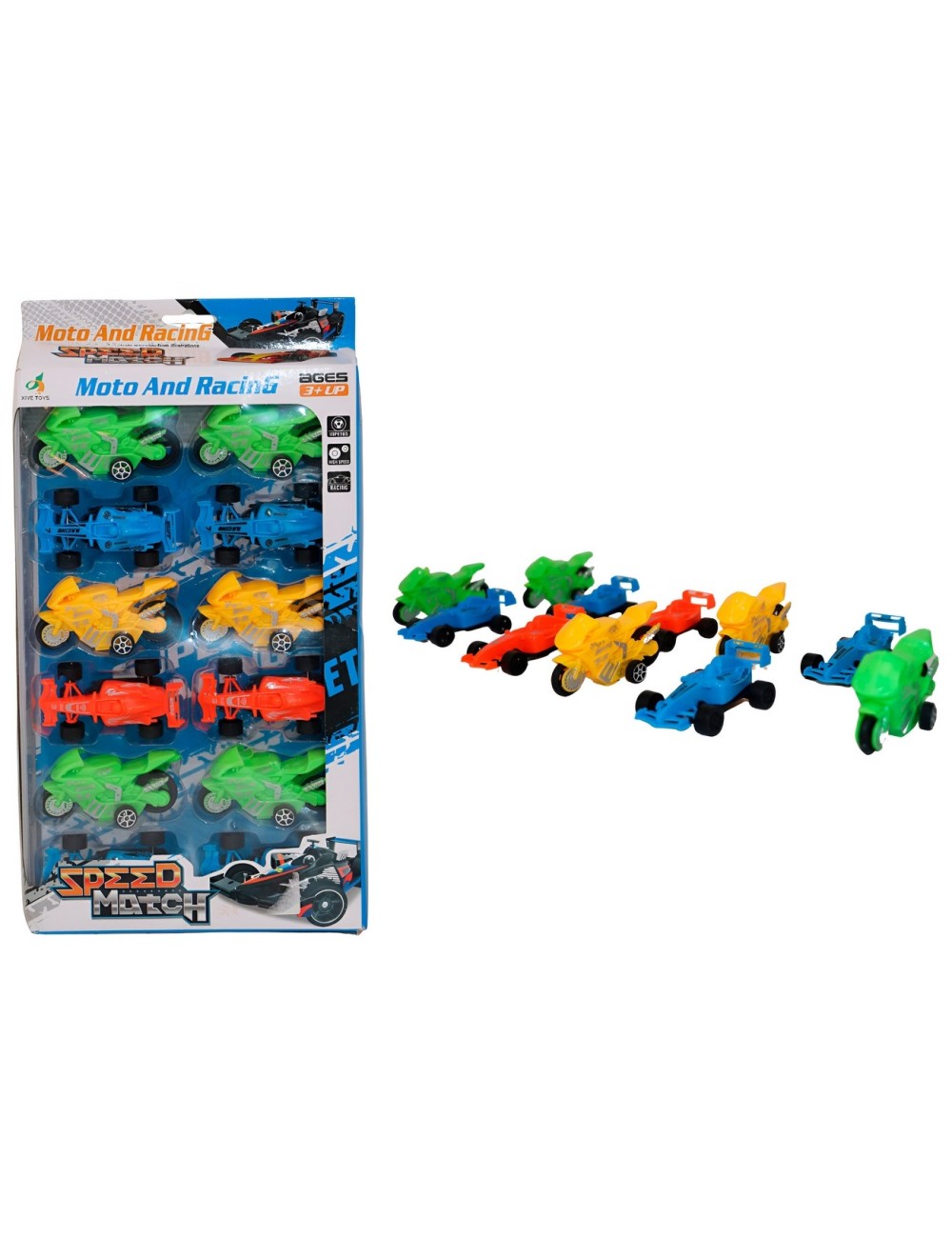 Carro F1 Formula 1 Moto Juguete Interactivo X 12 Unidades