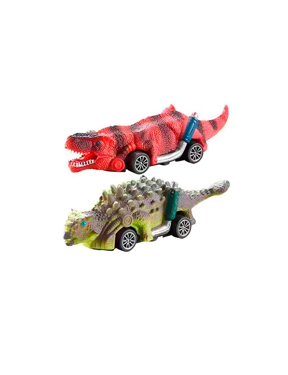 Carros De Impulso Dinosaurio Juguete Interactivo X 6 Unidade