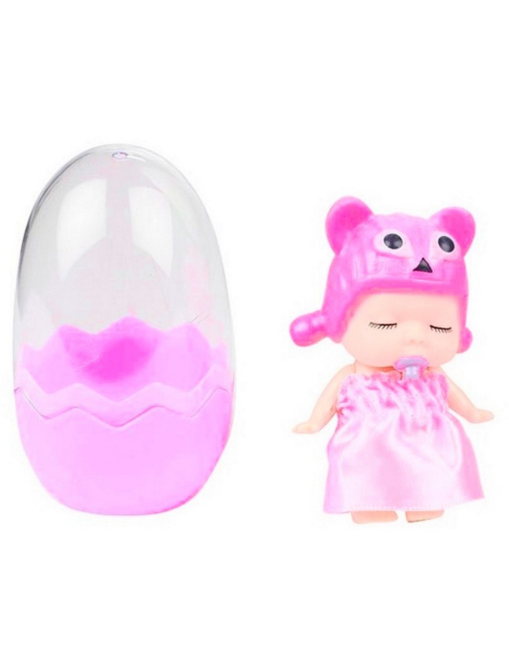Muñeco Bebe Huevo Sorpresa Jugurete Multicolor X 3 Unidades