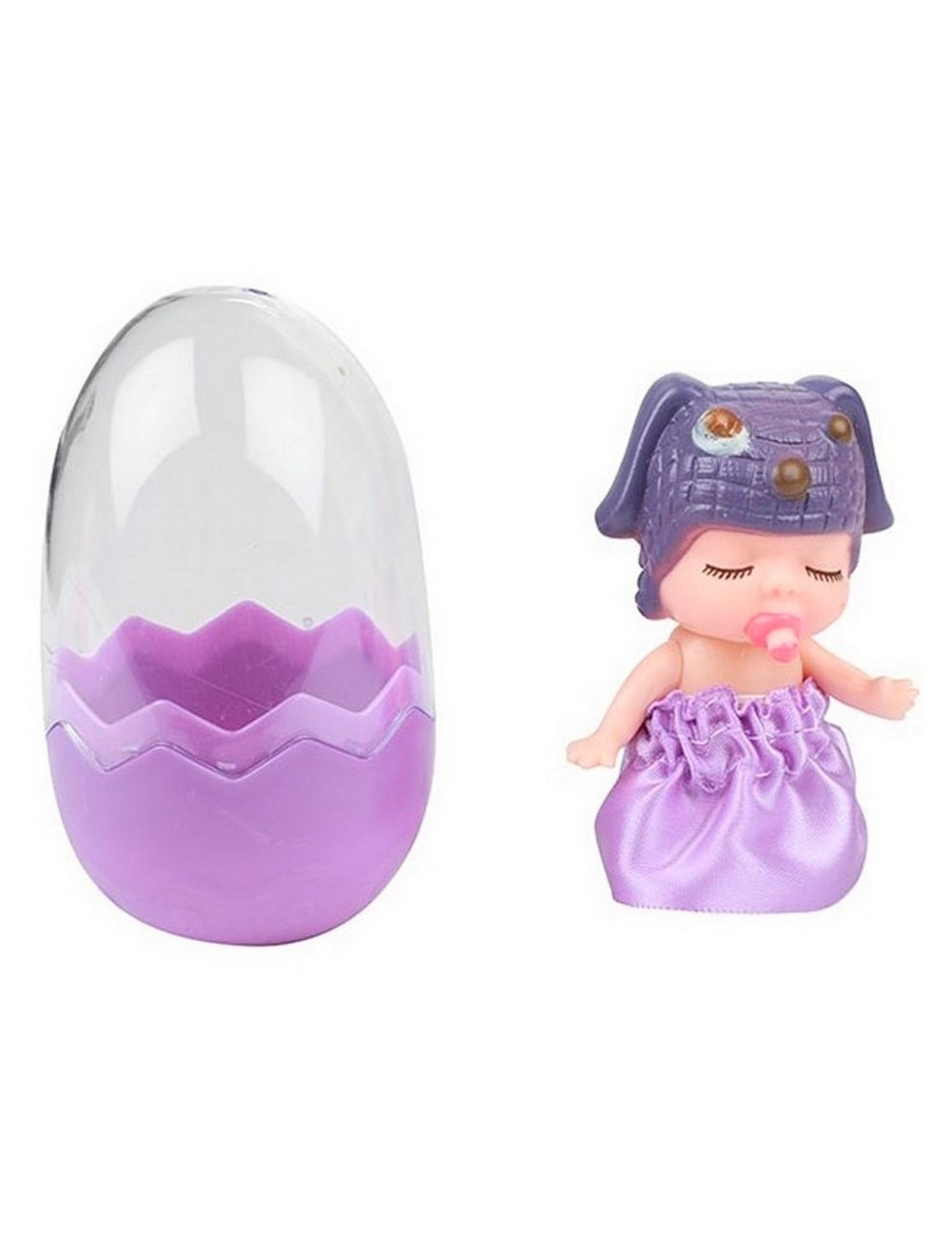 Muñeco Bebe Huevo Sorpresa Jugurete Multicolor X 3 Unidades