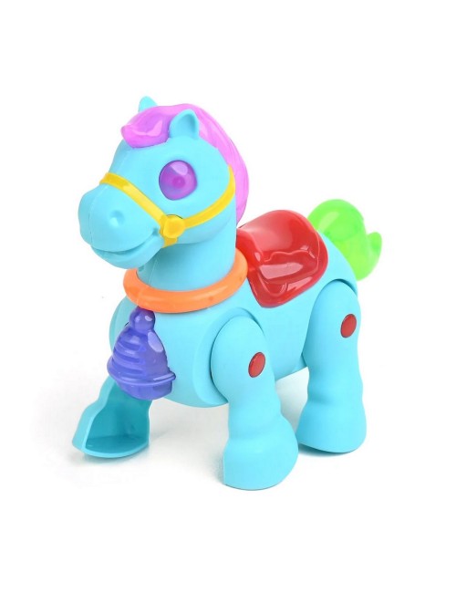 Robot Caballo Juguete Interactivo Musical Camina + Baterias