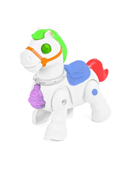 Robot Caballo Juguete Interactivo Musical Camina + Baterias