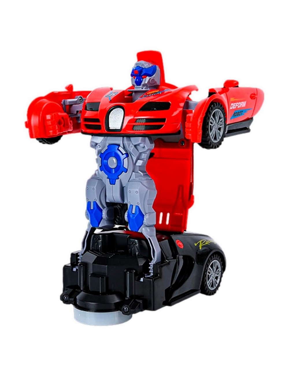 Carro Bugati Transformers Deportivo Juguete Niño + Baterias