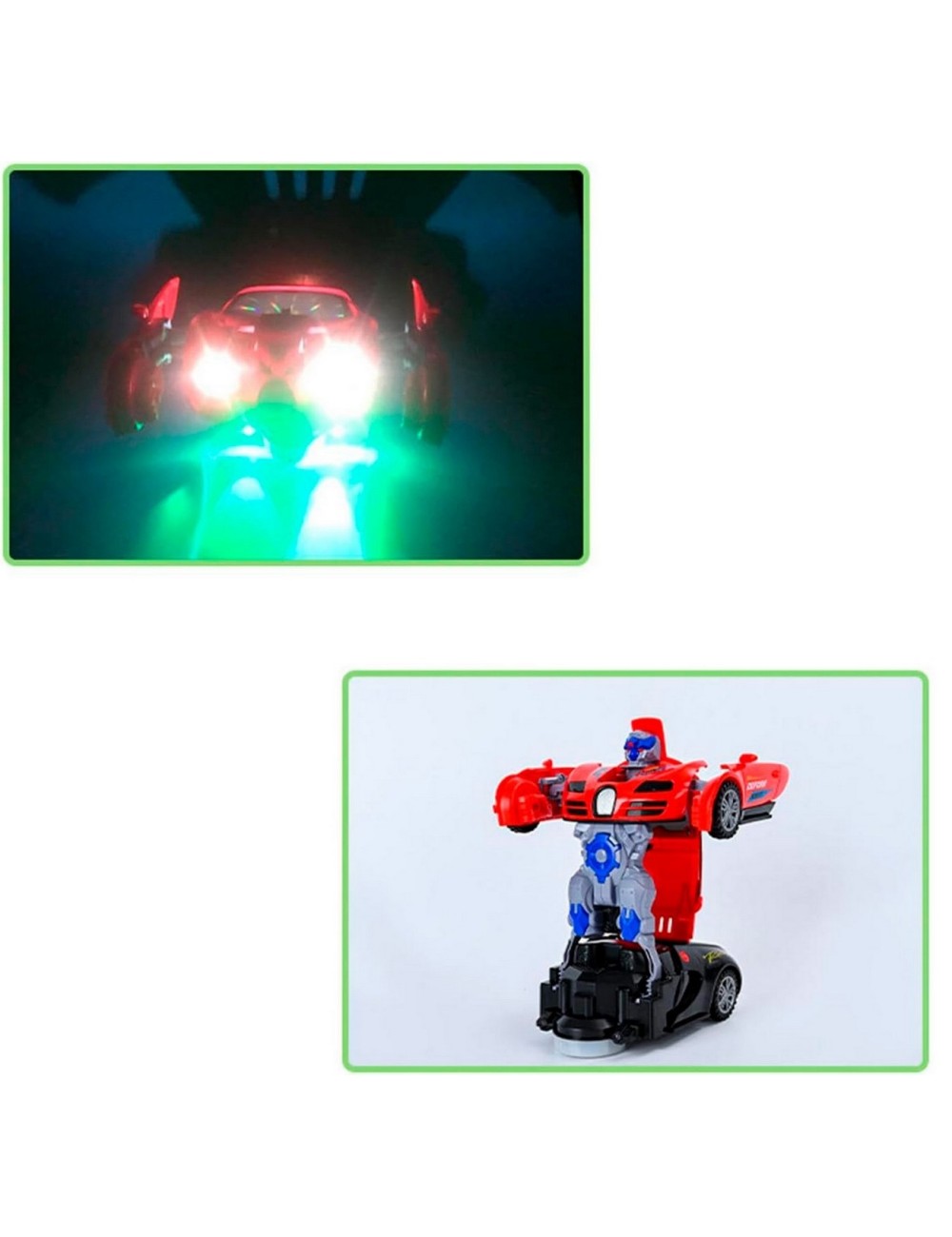 Carro Bugati Transformers Deportivo Juguete Niño + Baterias