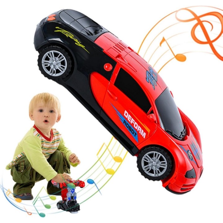 Carro Bugati Transformers Deportivo Juguete Niño + Baterias