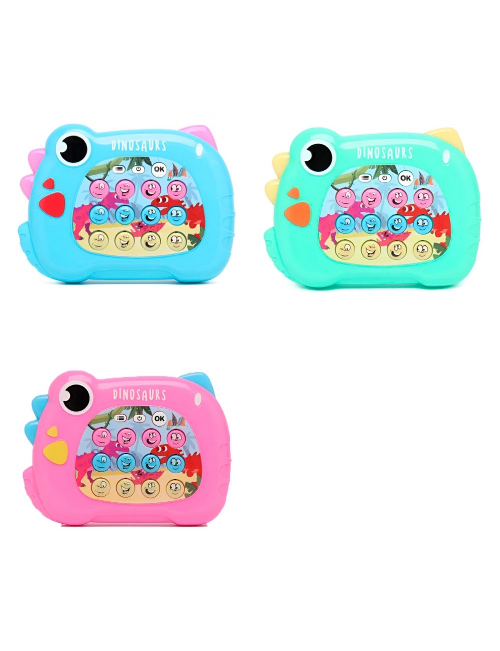 Juego De Memoria Luz Y Sonido Control Juguete + Bateria