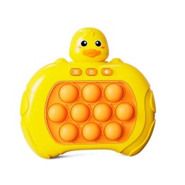 Juego De Memoria Luz Y Sonido Popit Push Pato + Bateria