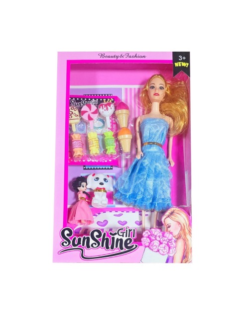 Muñeca Vestidos Elegante Helados Mascota Mini Muñeca Juguete