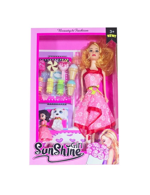 Muñeca Vestidos Elegante Helados Mascota Mini Muñeca Juguete