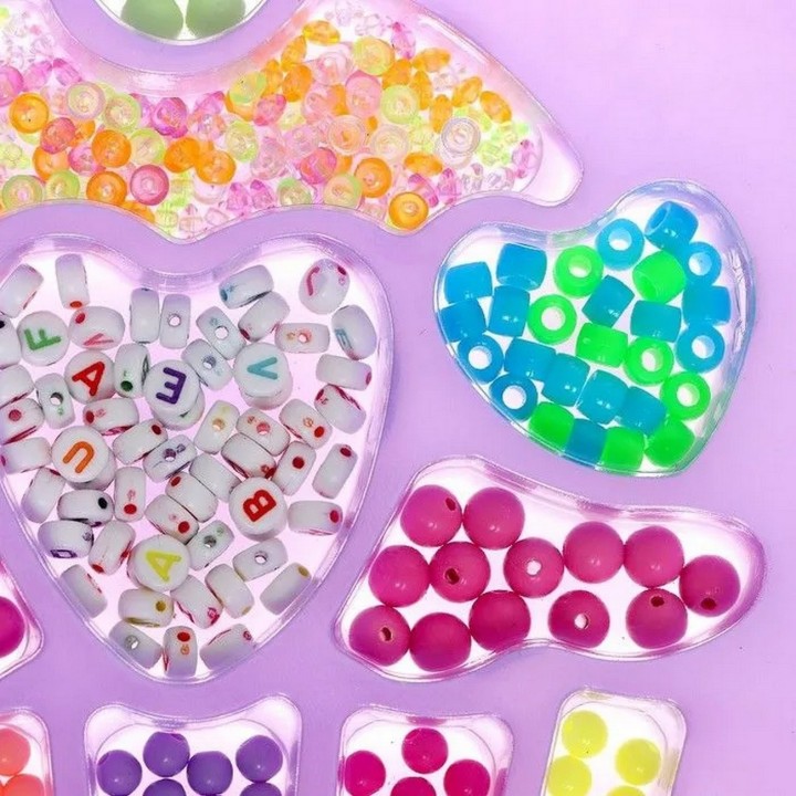 Set Kit Para Hacer Pulseras Niña Style Cookie Multicolor | Dayoshop