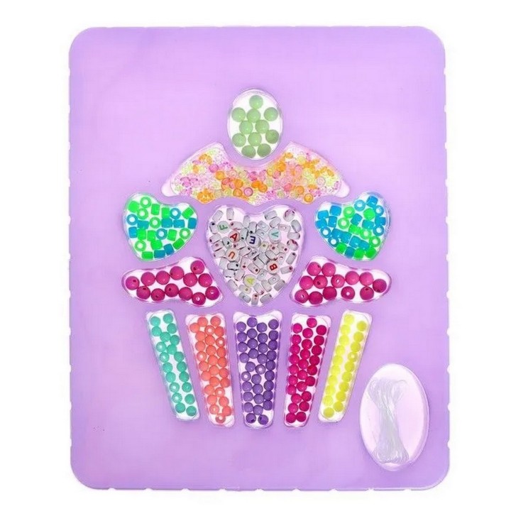 Set Kit Para Hacer Pulseras Niña Style Cookie Multicolor | Dayoshop