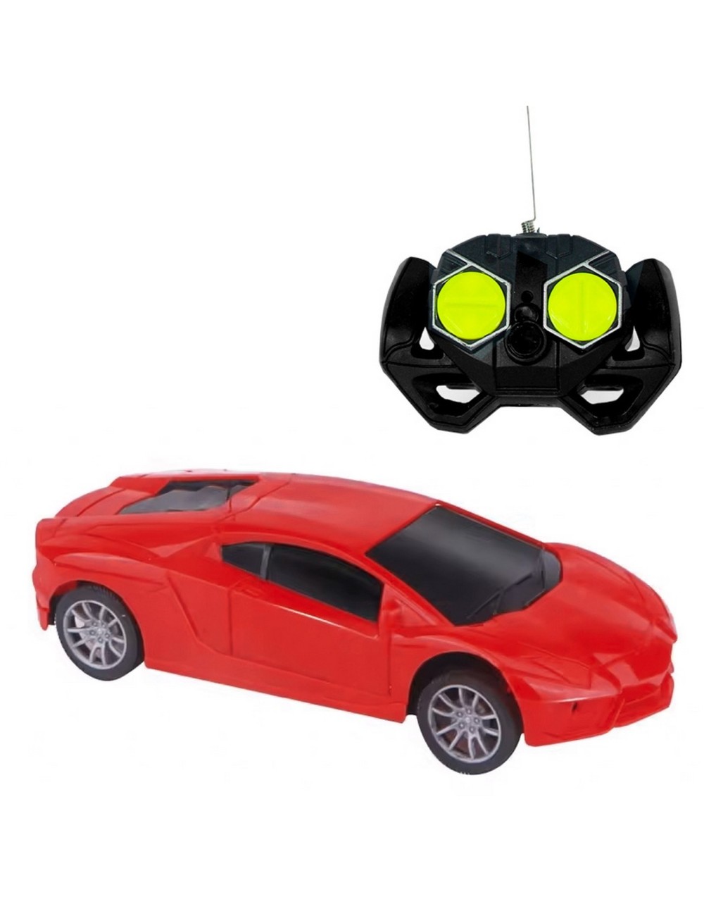 Carro Deportivo Control Remoto Racing Juguete + Baterias