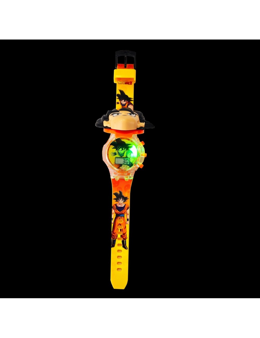 Reloj Niñas Digital Luces Sonido Infantil Goku Dragon Ball Z