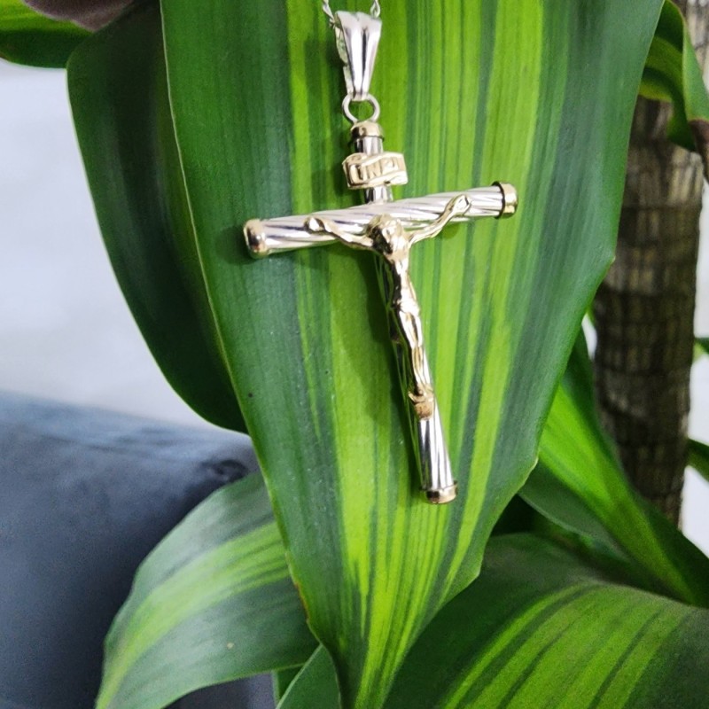 Plata Collar Cruz