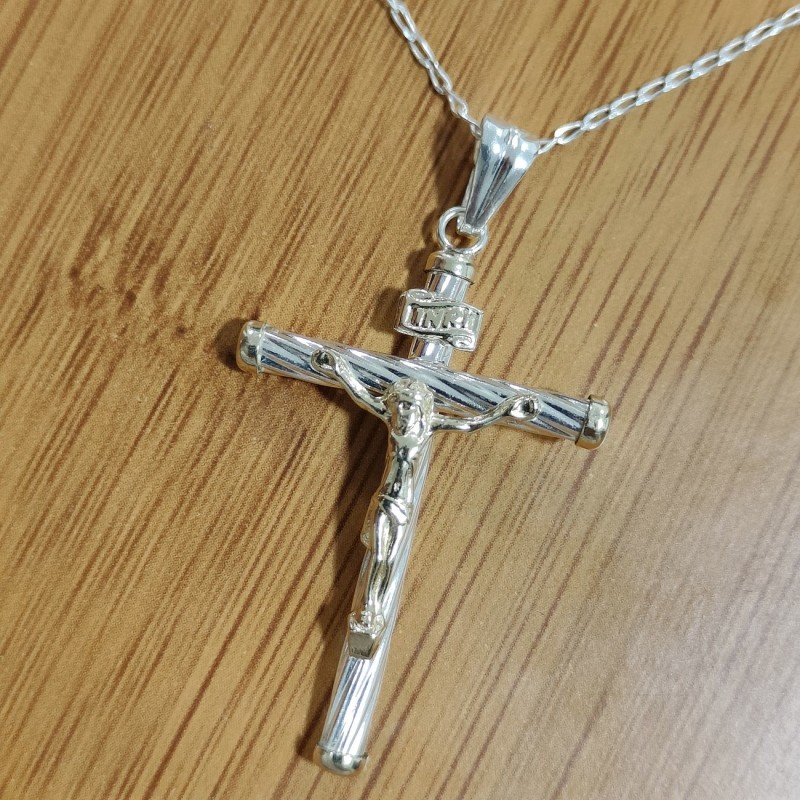 Plata Collar Cruz