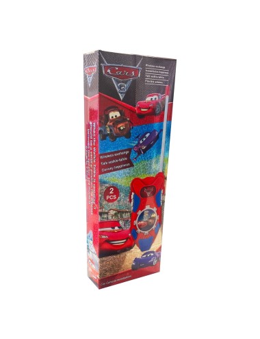 Juguete Walkie Talkies Boquitoqui Rayo Mcqueen Cars Niños