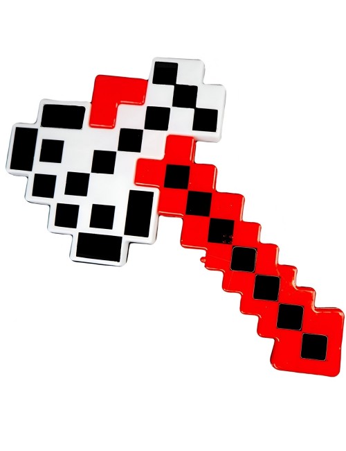 Juguete Hacha Minecraft Diamante Niños Led Sonido Disfraz