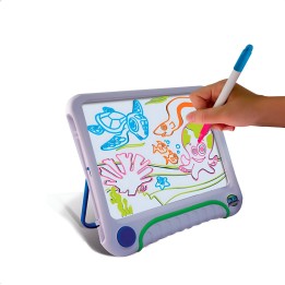 Tablero Infantil Magico 3d Luminosos Con Gafas 3d Marcadores