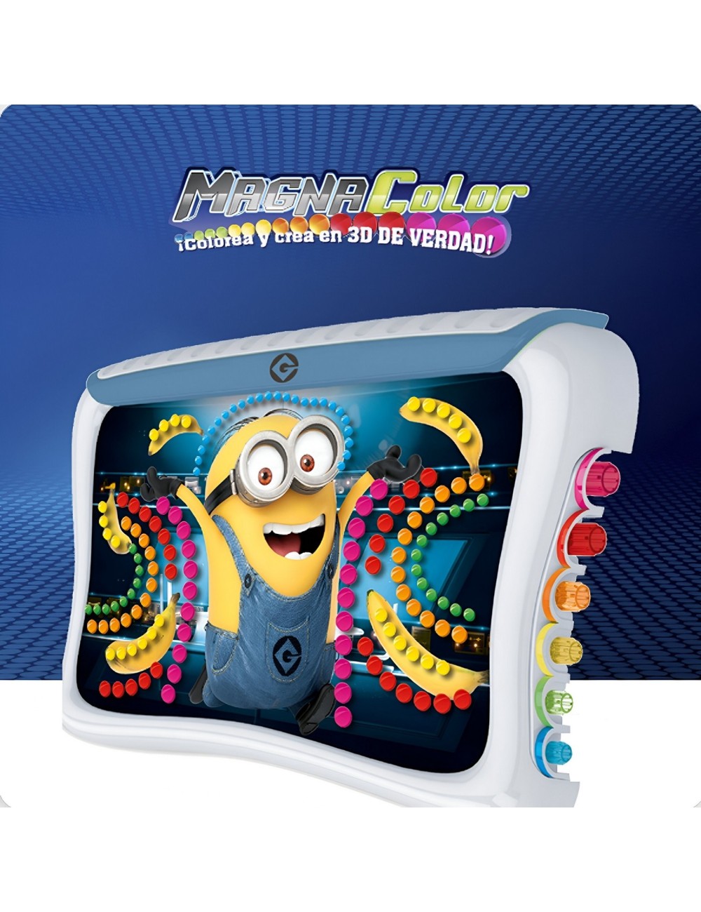 Tablero Infantil Magico 3d Luminoso Magnetico Con Gafas 3d