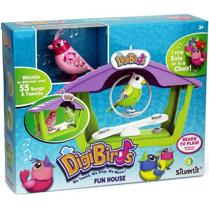 Juguete De Pajaro Interactivo Musical Movimiento Digibirds