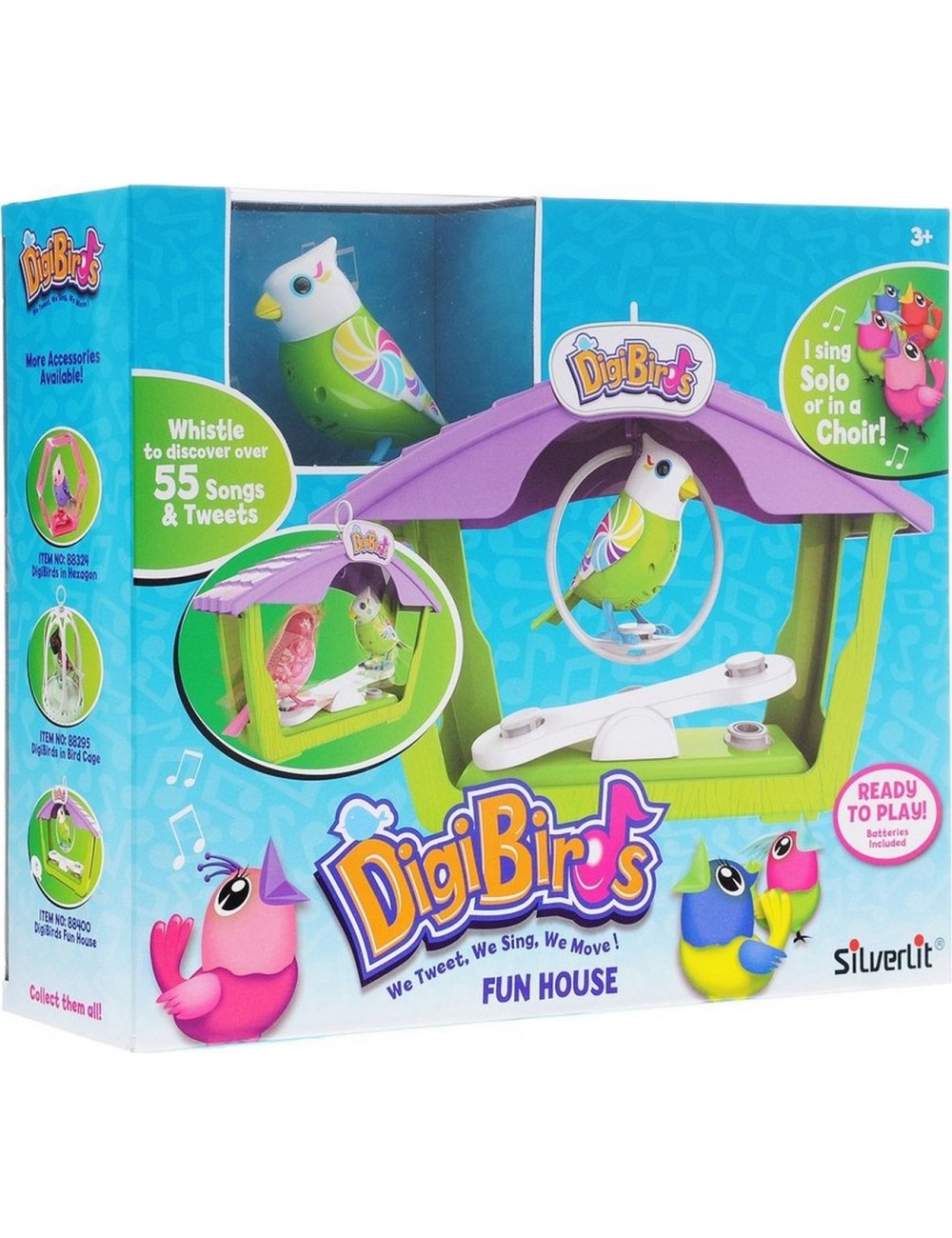 Juguete De Pajaro Interactivo Musical Movimiento Digibirds