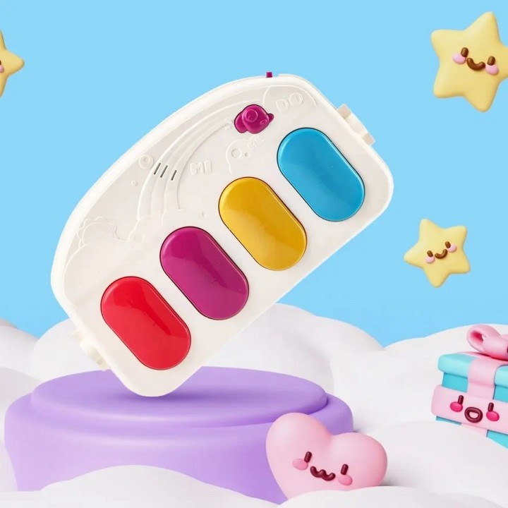 Gimnasio Piano Tapete Sonajero Musical Para Bebes Unisex
