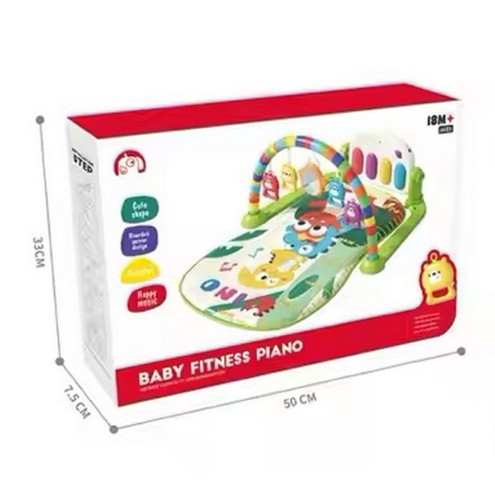 Gimnasio Piano Tapete Sonajero Musical Para Bebes Niñas