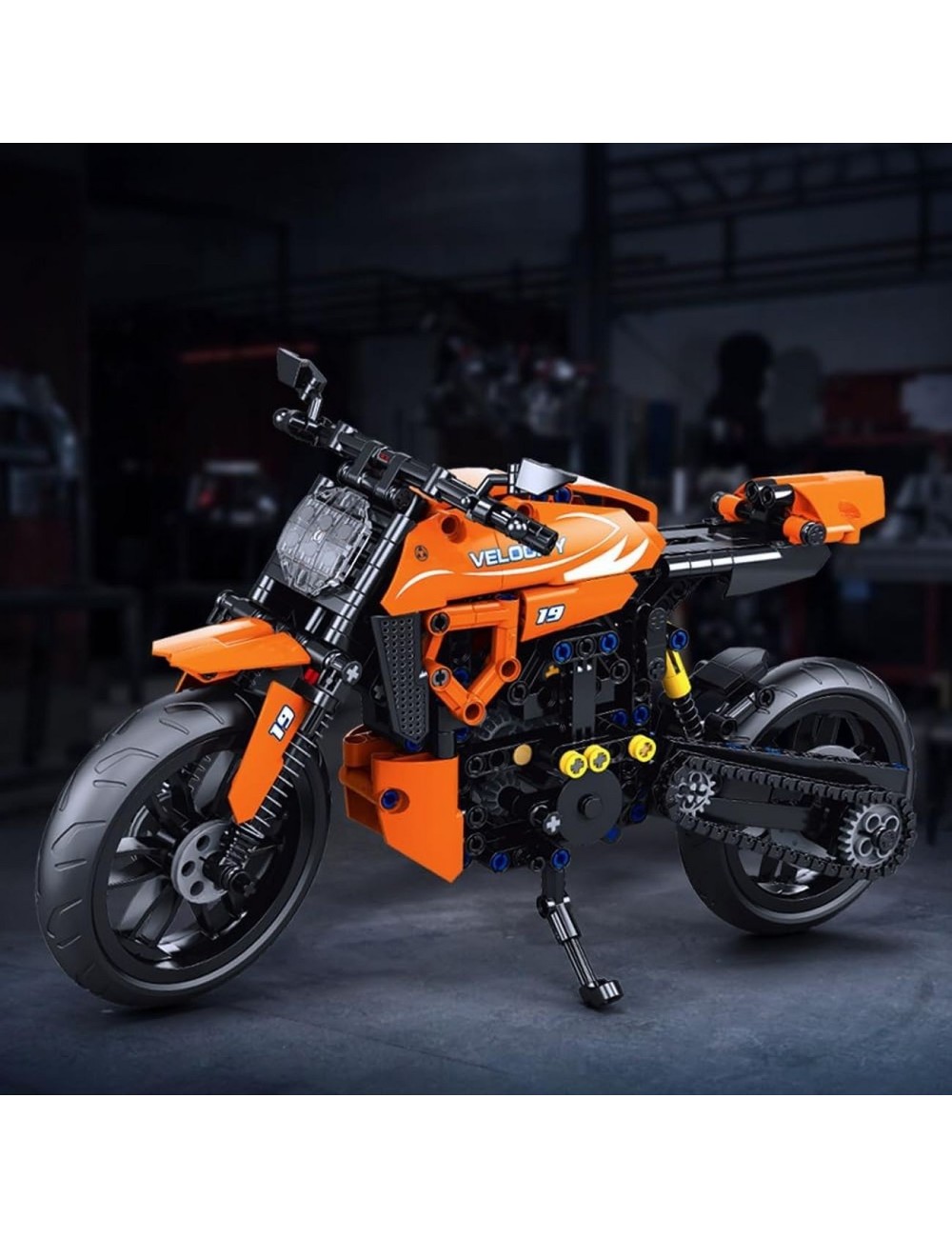 Moto Deportiva Juguete Armables Armatodo Construcción Niños