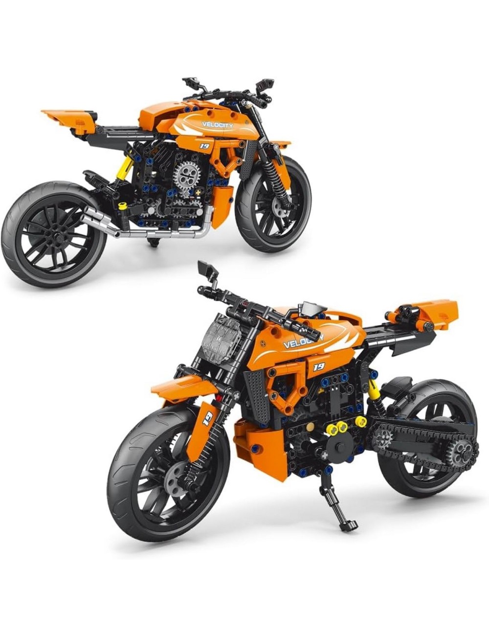 Moto Deportiva Juguete Armables Armatodo Construcción Niños