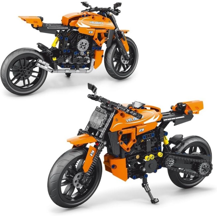 Moto Deportiva Juguete Armables Armatodo Construcción Niños