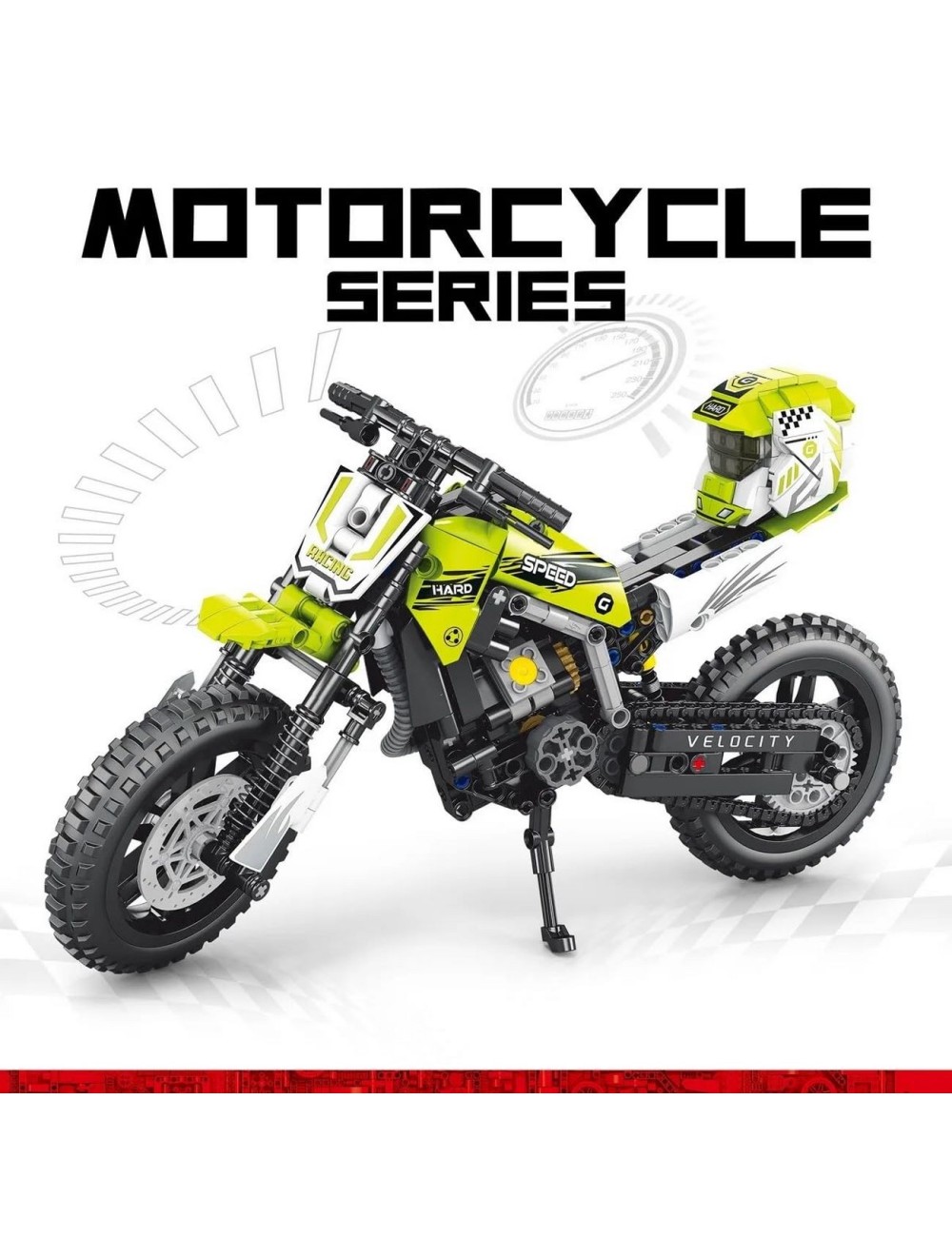 Moto Motocicleta Juguete Armables Armatodo Construcción