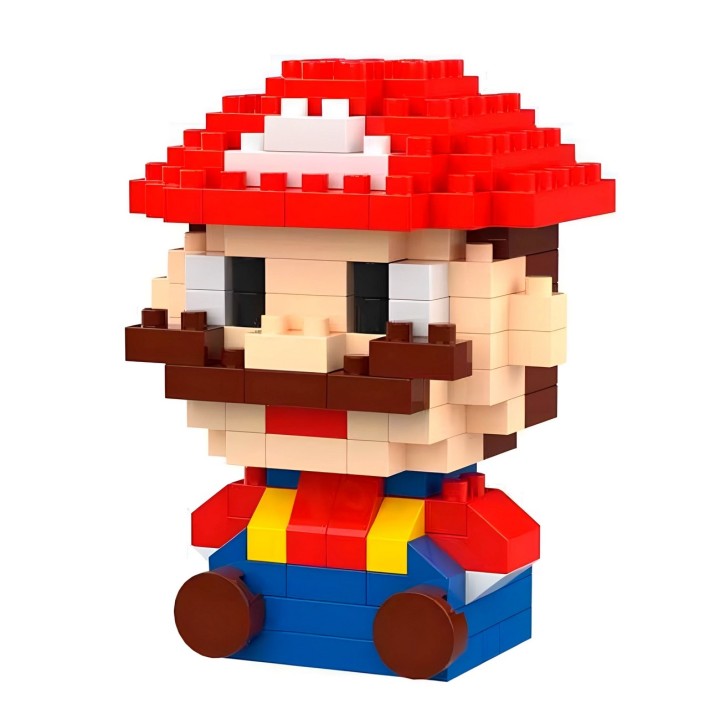 Super Mario Bros Juguete Armatodo Armable Construcción Niños