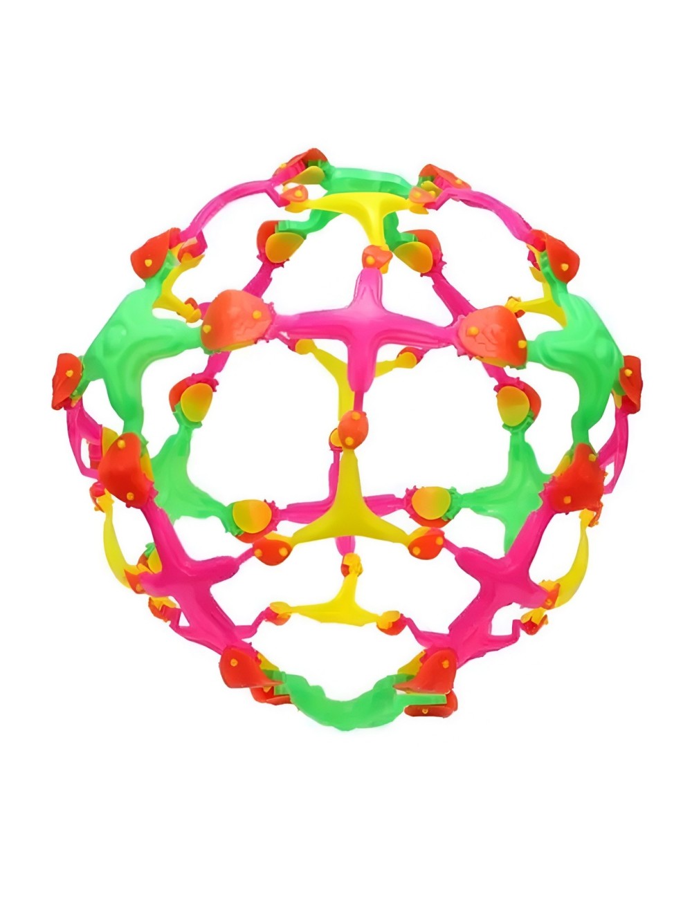 Pelota Expandible Sonajero Luces De Color Juguete Antiestres