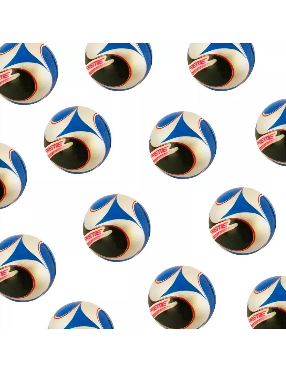 Pelotas Antiestres Futbol Soccer Multicolor X 12 Unidades