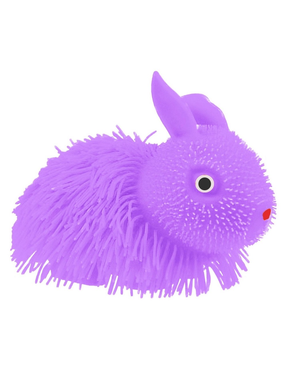 Peludito Conejo Apretable Antiestrés Juguete Luz Sensorial