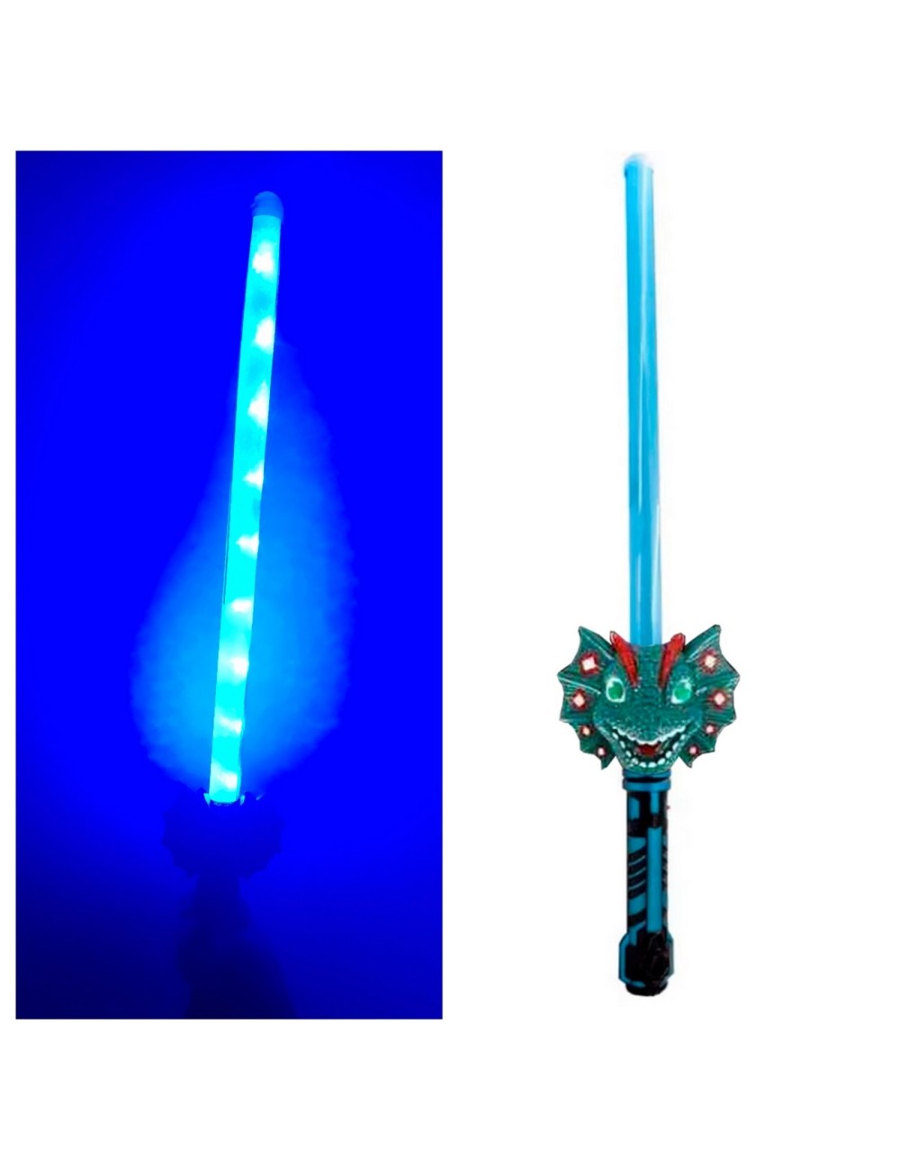 Juguete Espada Sable Dinosaurio Niños Led Sonido Disfraz