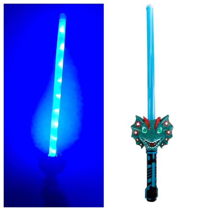 Juguete Espada Sable Dinosaurio Niños Led Sonido Disfraz
