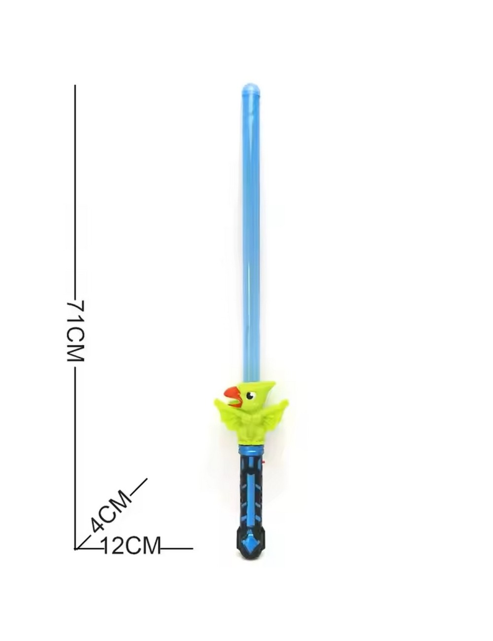 Juguete Espada Sable Pajaro Dinosaurio Led Sonido Disfraz