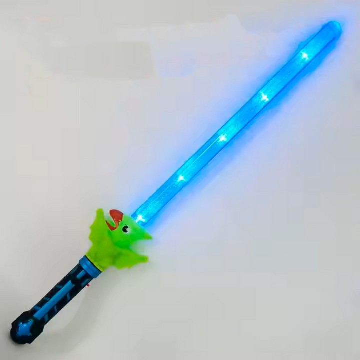 Juguete Espada Sable Pajaro Dinosaurio Led Sonido Disfraz