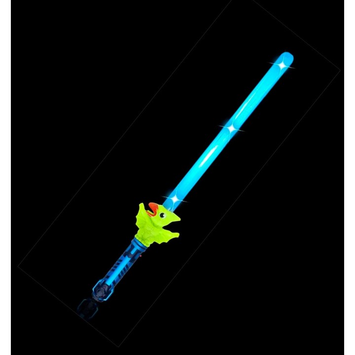 Juguete Espada Sable Pajaro Dinosaurio Led Sonido Disfraz