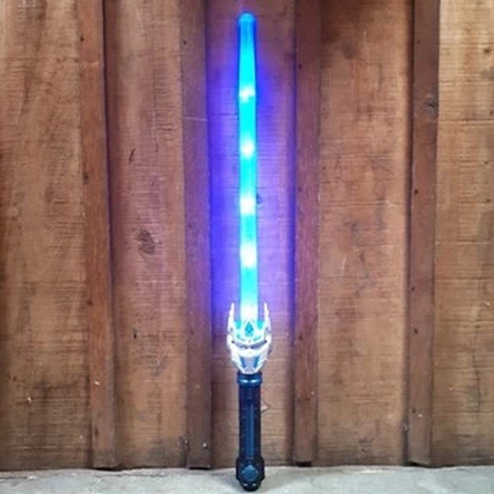 Juguete Espada Sable Transformers Niños Led Sonido Disfraz