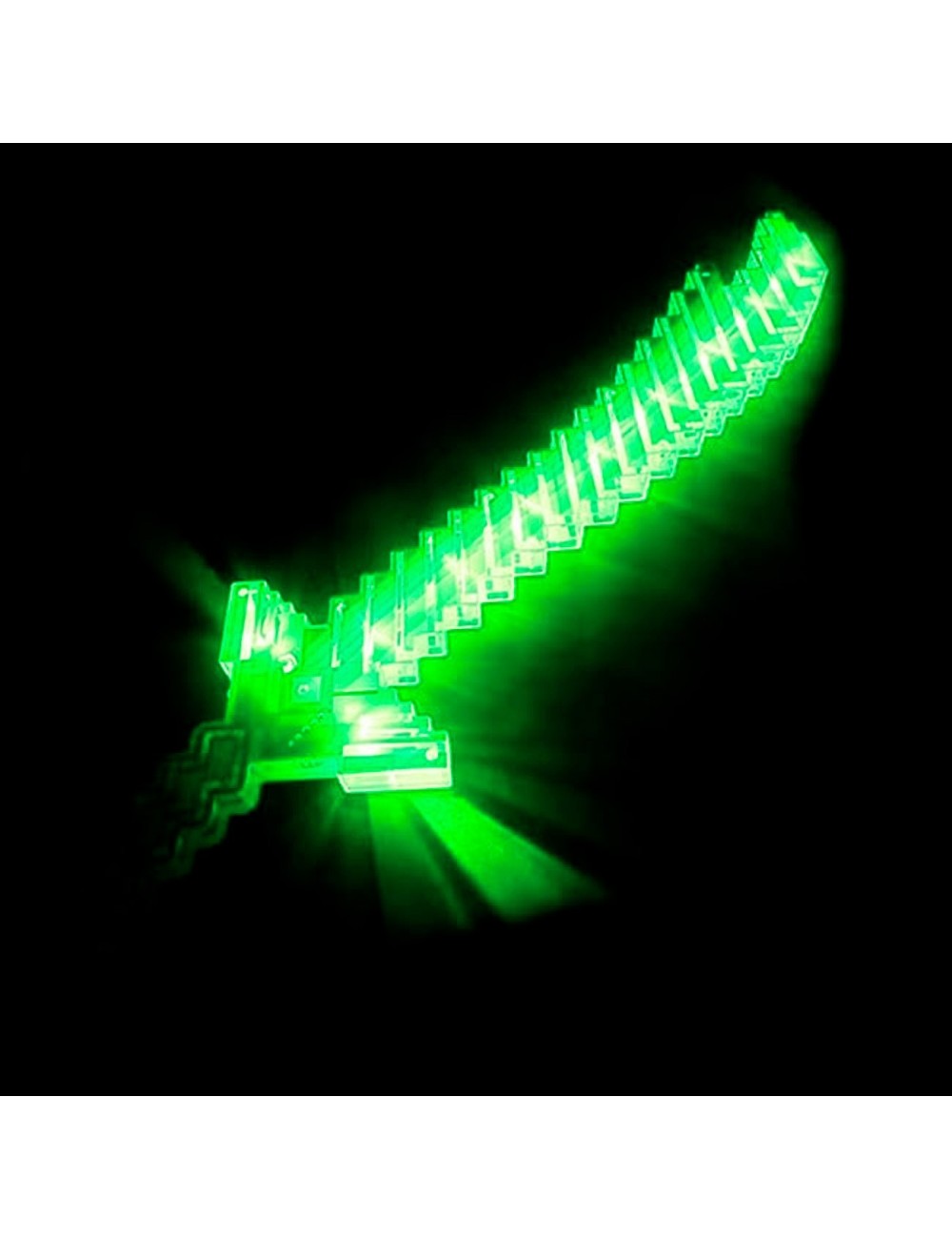 Juguete Espada Minecraft Niños Led Sonido Disfraz + Baterias